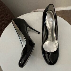 Jessica Simpson Oscar heels